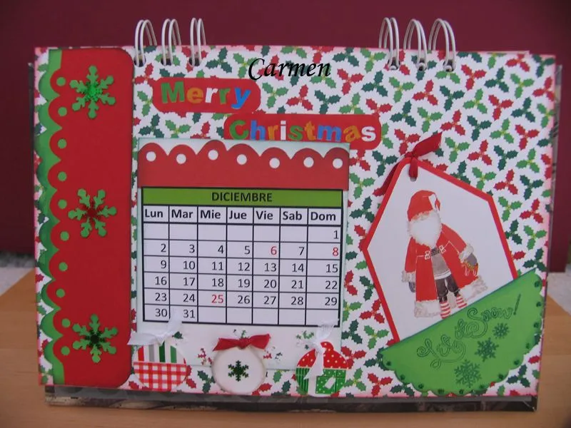 Un Calendario entre Amigas | Scrap Y Foamy Un Calendario entre Amigas | Scrap Y Foamy