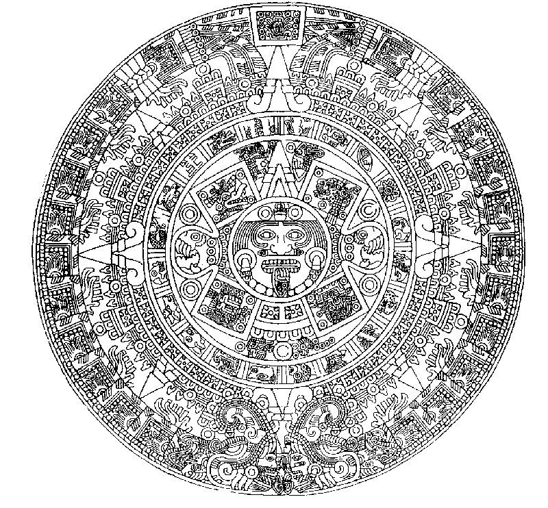 Calendario Azteca by wunschen-G-K on DeviantArt Calendario Azteca by wunschen-G-K on DeviantArt