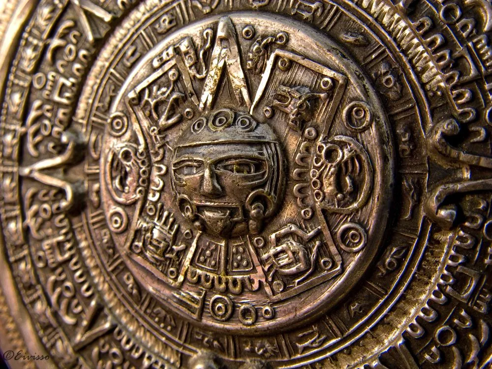 Calendario azteca plata / piedra sol | Flickr - Photo Sharing!