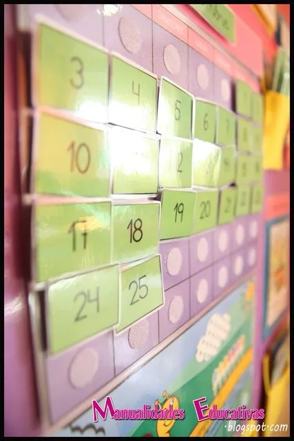 Calendario Educativo - Imprimible Gratis - Creciendo con Montessori