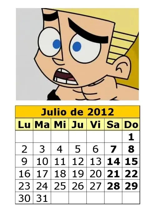 TE CUENTO UN CUENTO: Calendario 2012.