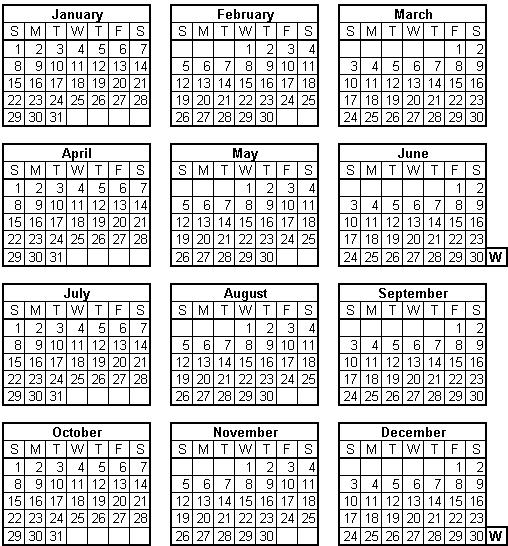 Calendario juliano 2012 - Imagui