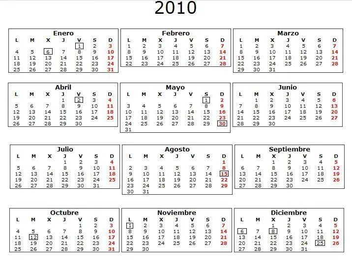 Calendario Laboral 2010 Espaa Festivos | Bulldog Puppys Calendario Laboral 2010 Espaa Festivos | Bulldog Puppys