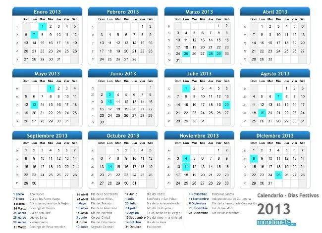 Calendario Laboral de Valladolid 2013 - Calendario Laboral de ...
