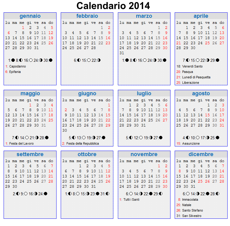 Calendario Lunar 2014, Calendario 2014 para imprimir, Descargar ... Calendario Lunar 2014, Calendario 2014 para imprimir, Descargar ...