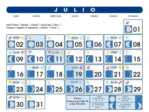 Calendario lunar julio 2015 argentina - Imagui Calendario lunar julio 2015 argentina - Imagui