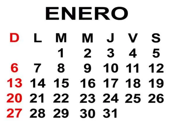 Calendario de enero 2013 para poderlo imprimir - Lo nuevo de hoy Calendario de enero 2013 para poderlo imprimir - Lo nuevo de hoy