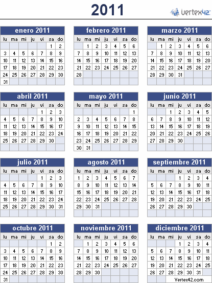 Números y algo mas...: 627 - Fechas curiosas del 2011