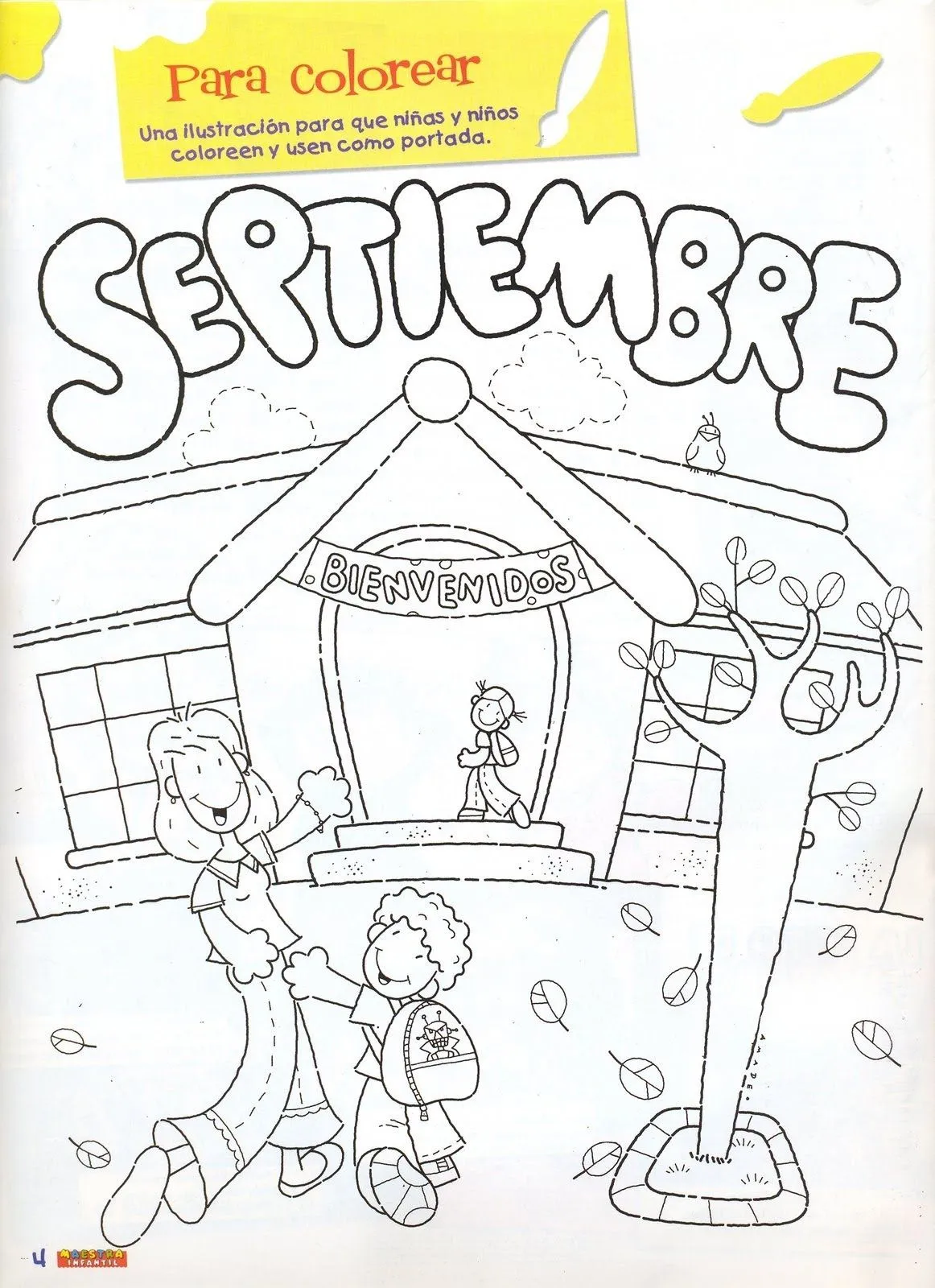 Calendario de septiembre para pintar - Imagui Calendario de septiembre para pintar - Imagui