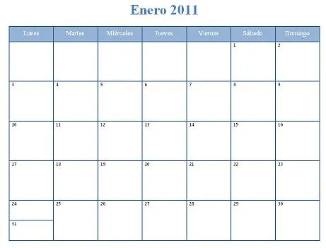 CALENDARIOS 2011 2012 y 2013 EN DOC