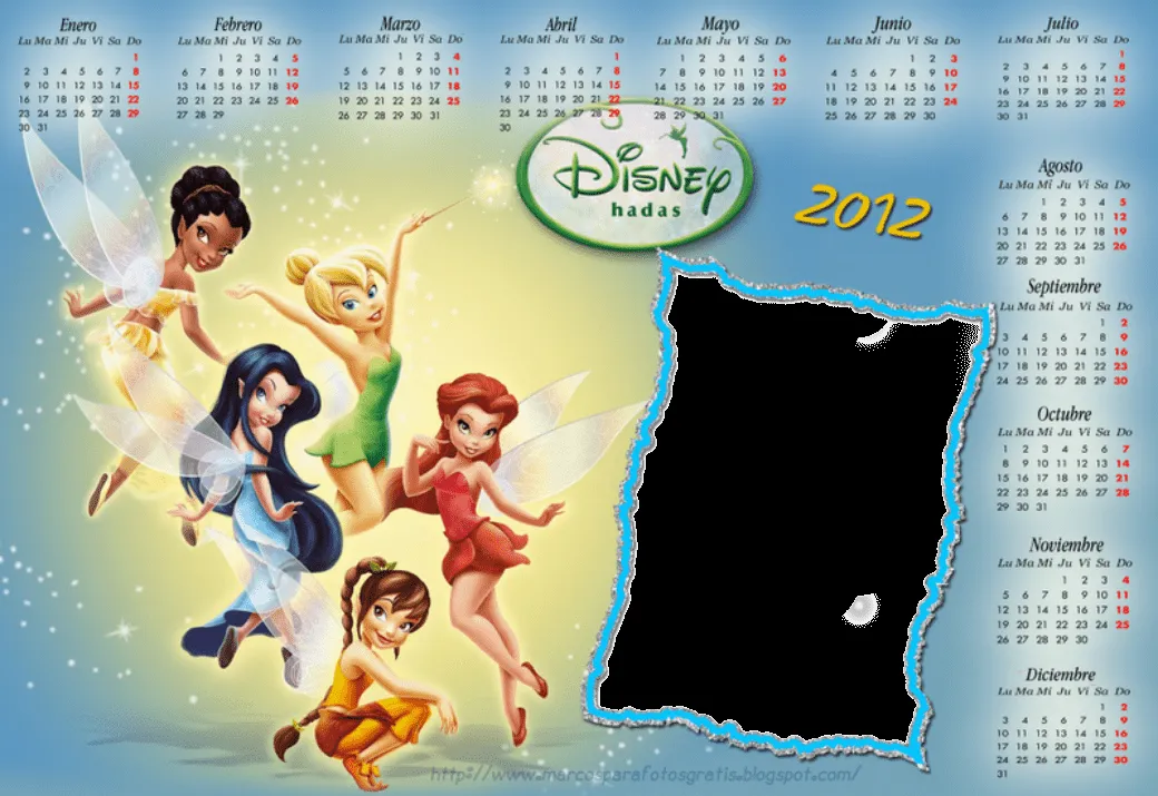Calendarios 2012, para poner tu Foto. ~ Marcos Gratis para ... Calendarios 2012, para poner tu Foto. ~ Marcos Gratis para ...
