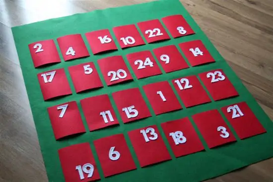 Calendarios de Adviento originales - Manualidades Infantiles Calendarios de Adviento originales - Manualidades Infantiles