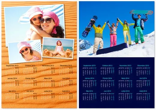 Calendarios - Imantado A3 | TicTacPhoto