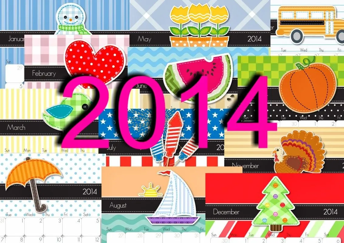 Calendarios irreprimibles del 2014 mes por mes en PDF - Recursos ... Calendarios irreprimibles del 2014 mes por mes en PDF - Recursos ...