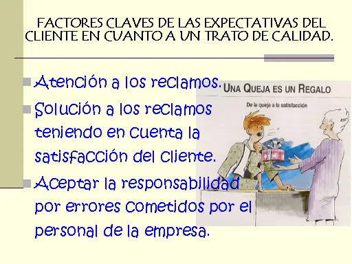 Calidad en el servicio al cliente - Monografias.com Calidad en el servicio al cliente - Monografias.com