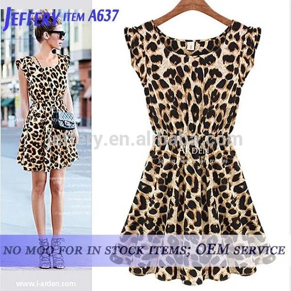 Caliente venta elegante mujeres casual vestido estampado de ... Caliente venta elegante mujeres casual vestido estampado de ...