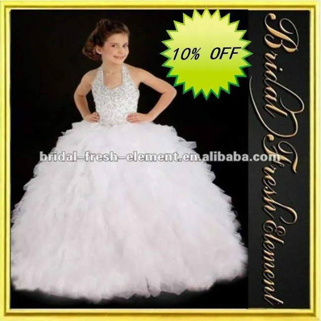 Caliente la venta de la buena Quallity Tulle del Halter con ...