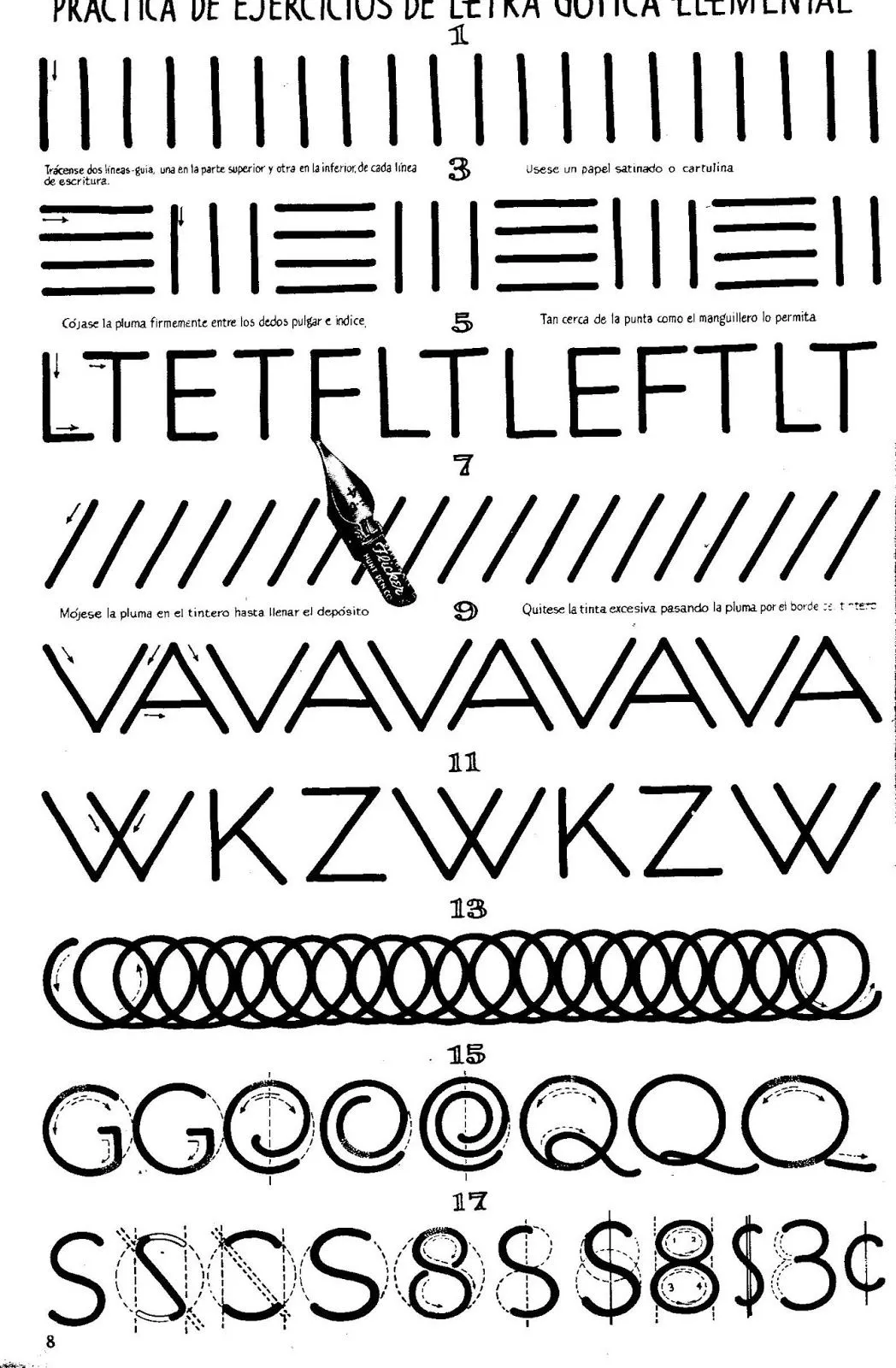 caligrafia, arte y diseño: La enseñanza de la caligrafía canoníca.