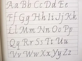 caligrafia, arte y diseño: Italic Handwriting