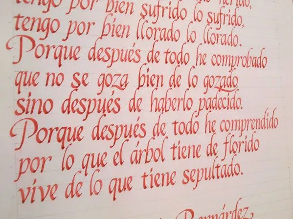 Caligrafía cancilleresca, una pasión | Aracelyasmine - Tarjetas y ... Caligrafía cancilleresca, una pasión | Aracelyasmine - Tarjetas y ...