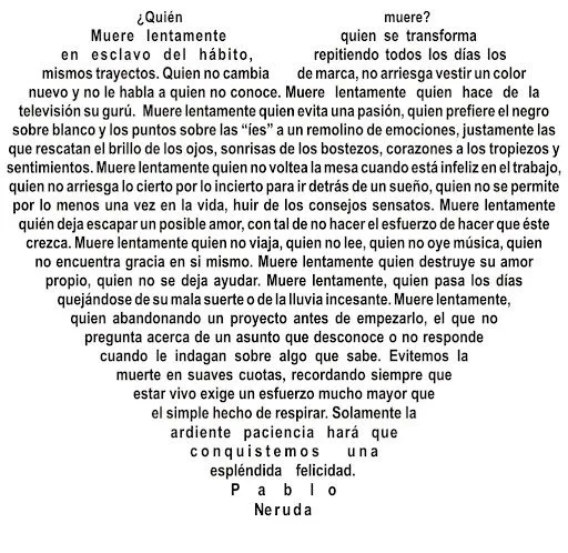 Poemas de amor con caligramas - Imagui