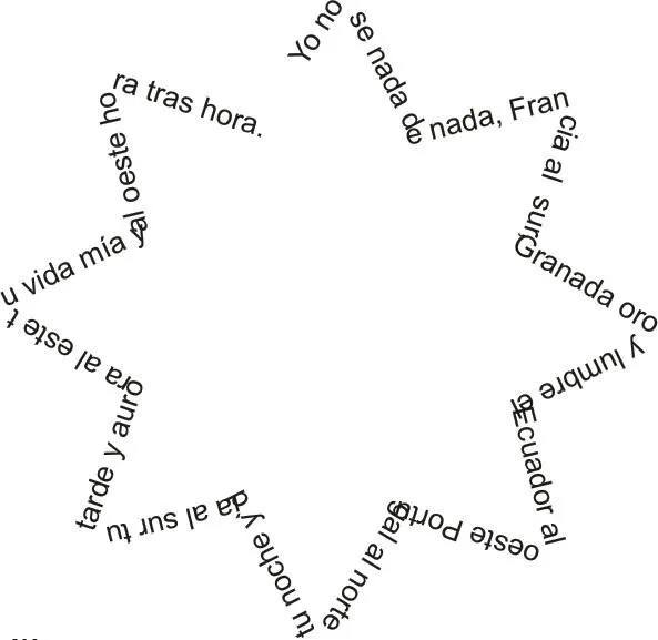 Tareas de Español Lía: CALIGRAMAS