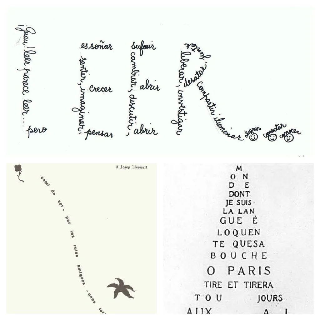 caligrama | Culturistas