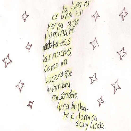 Caligramas de la luna - Imagui