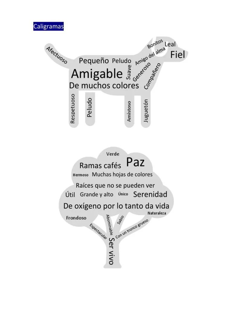 Caligramas J Acrosticos y Palindromos | PDF Caligramas J Acrosticos y Palindromos | PDF