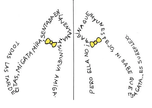 Caligramas de amor - Imagui