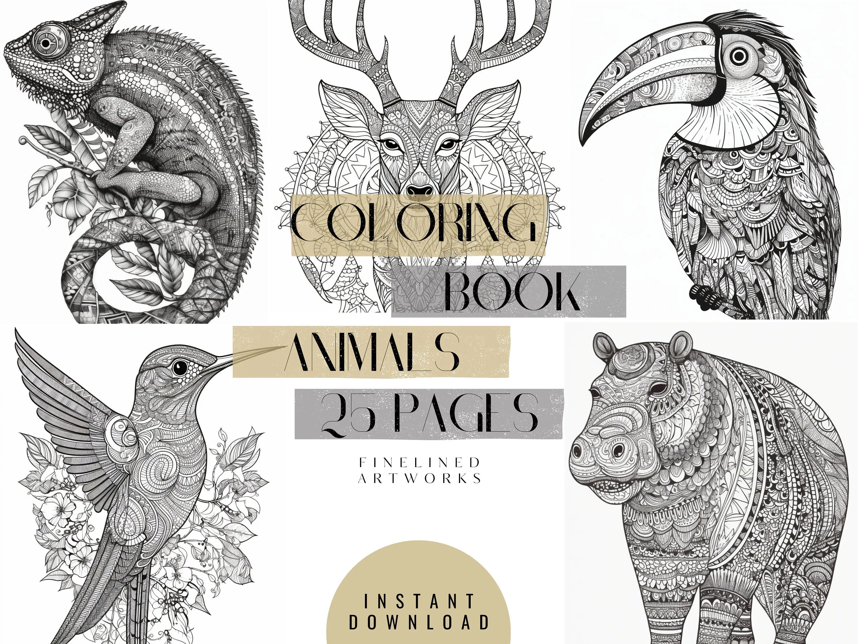 Caligramas de animales - Etsy México
