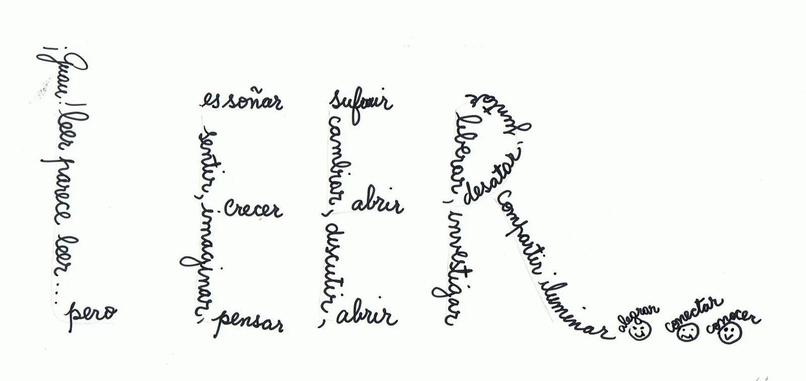 Caligramas fáciles - Imagui