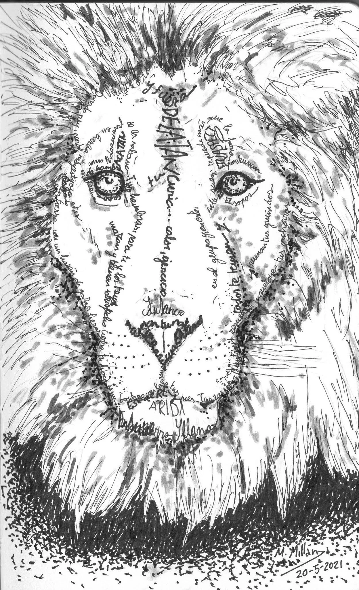 CALIGRAMAS: LEÓN