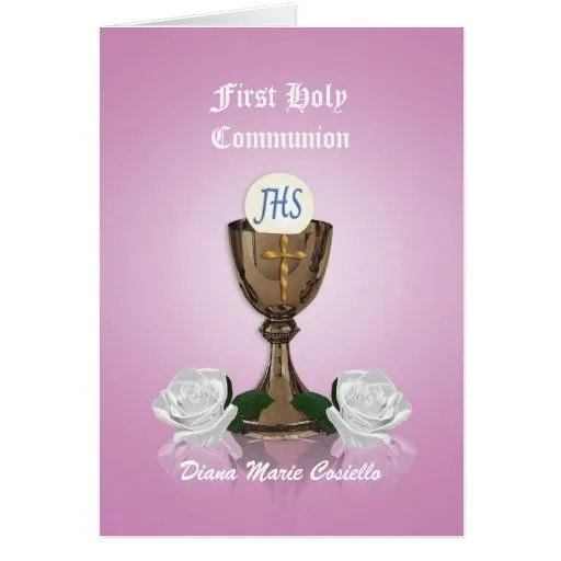 Primera cáliz de la invitación de la comunión en r tarjetas | Zazzle Primera cáliz de la invitación de la comunión en r tarjetas | Zazzle