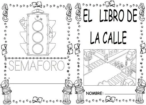LA CALLE LAMINAS PARA PINTAR Y REPASAR TRAZOS LA CALLE LAMINAS PARA PINTAR Y REPASAR TRAZOS