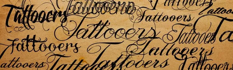 Fuentes para tatuajes: cómo encontrar las letras perfectas para ... Fuentes para tatuajes: cómo encontrar las letras perfectas para ...