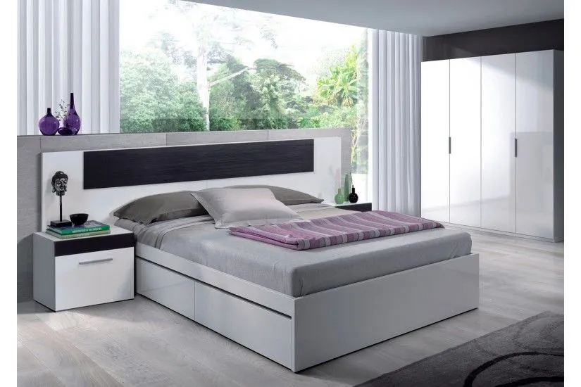 Cama de 150 con 4 cajones KENDRA al Mejor Precio de Internet Cama de 150 con 4 cajones KENDRA al Mejor Precio de Internet