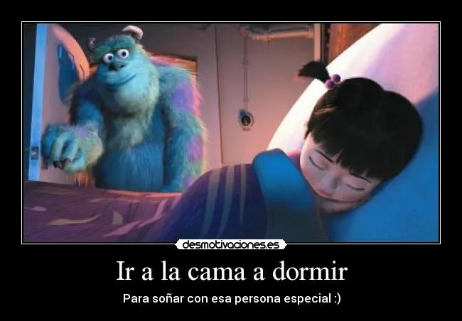 Ir a la cama a dormir | Desmotivaciones