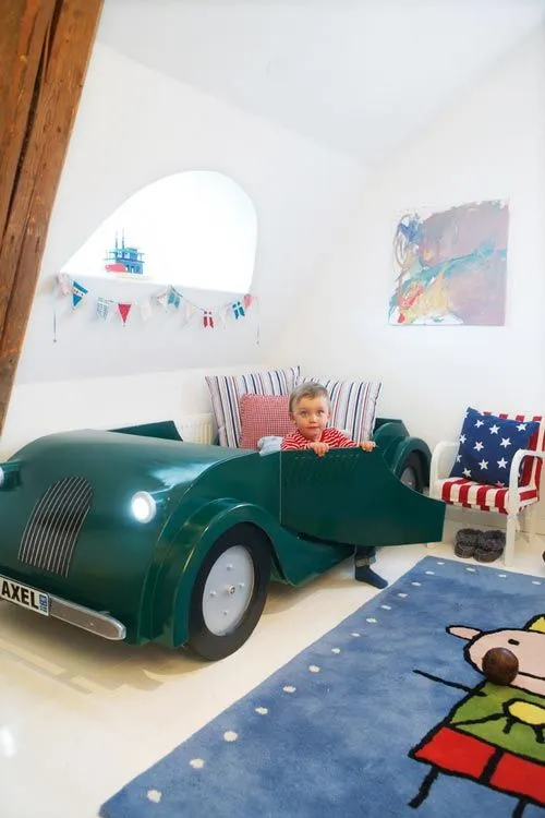 CAMA CON FORMA DE COCHE > Decoracion Infantil y Juvenil, Bebes y Niños CAMA CON FORMA DE COCHE > Decoracion Infantil y Juvenil, Bebes y Niños