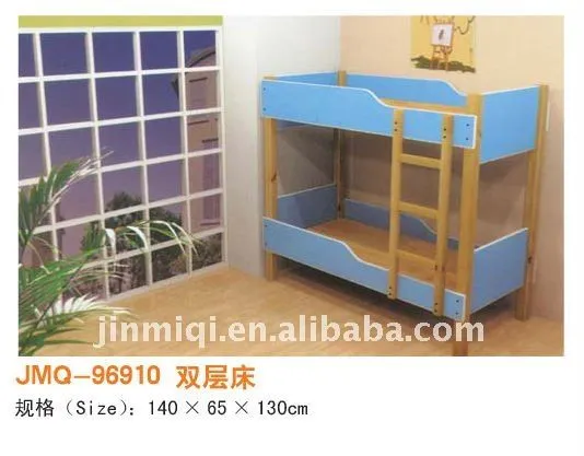 Cama litera para niños, los niños de la cama de madera, mobiliario ...