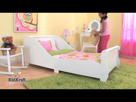 Cama para Niños pequeños con barandilla - Kidkraft 86730 - YouTube Cama para Niños pequeños con barandilla - Kidkraft 86730 - YouTube