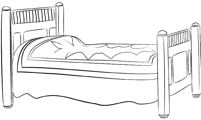 Cama para dibujar facil - Imagui