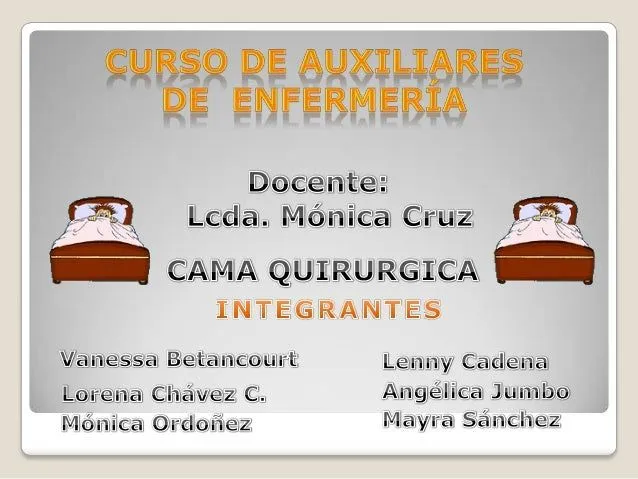 Cama quirurgica Cama quirurgica