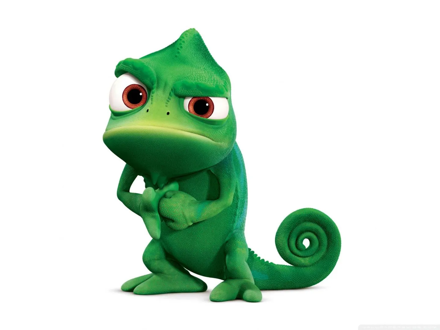 Imagen de enredados con Pascal, el camaleon Imagen de enredados con Pascal, el camaleon