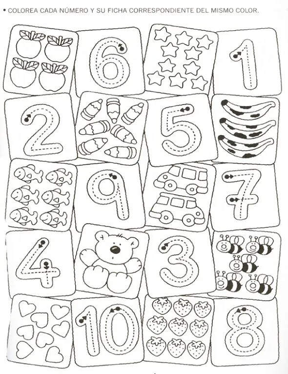 Actividades de conteo en preescolar - Imagui Actividades de conteo en preescolar - Imagui