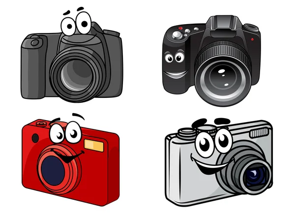 Cámaras digitales de dibujos animados — Vector stock © Seamartini ... Cámaras digitales de dibujos animados — Vector stock © Seamartini ...
