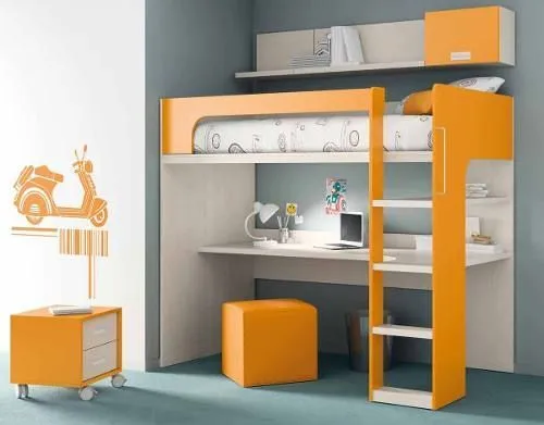 Nuevo Camarote Juvenil Con Escritorio De Diseño Espectacular ... Nuevo Camarote Juvenil Con Escritorio De Diseño Espectacular ...