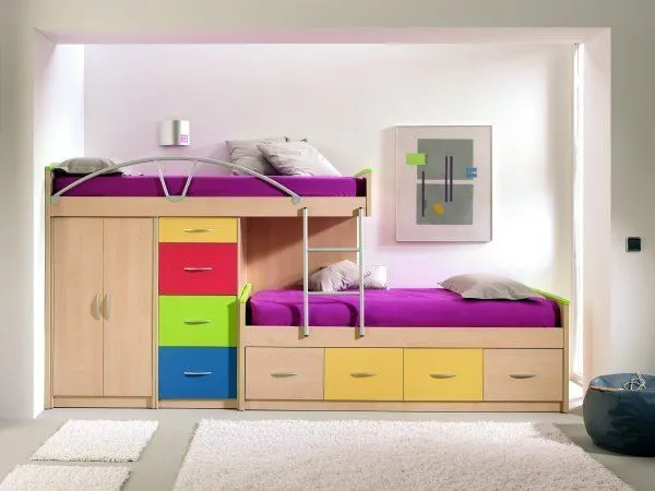 Camarotes on Pinterest | Childs Bedroom, Ideas Para and Triple Bunk