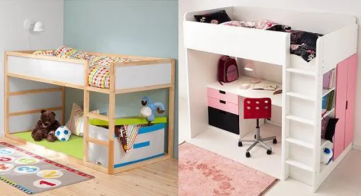 Las mejores camas infantiles Ikea: nido, literas, altas ...