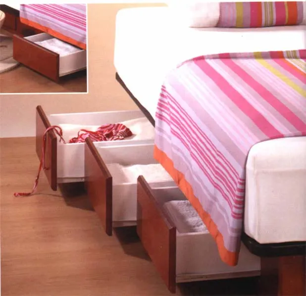 CAMAS CON CAJONES QUE AHORRAN ESPACIO - DRAWER BED : DORMITORIOS ...